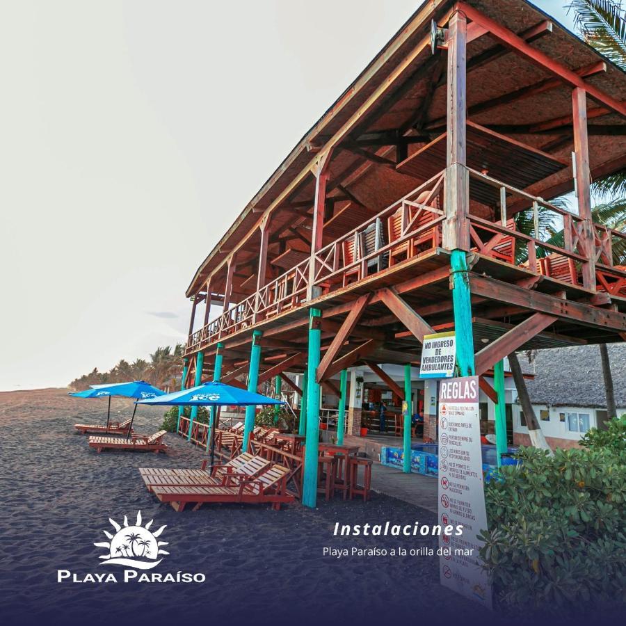 Hotel Playa Paraiso Monterrico Luaran gambar