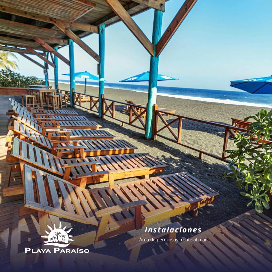 Hotel Playa Paraiso Monterrico Luaran gambar
