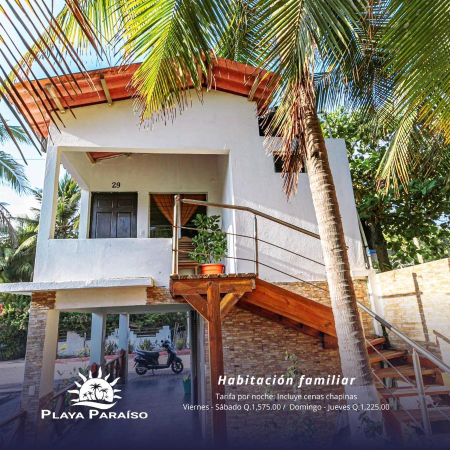 Hotel Playa Paraiso Monterrico Luaran gambar